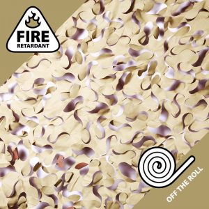 Desert Camo Netting Off The Roll