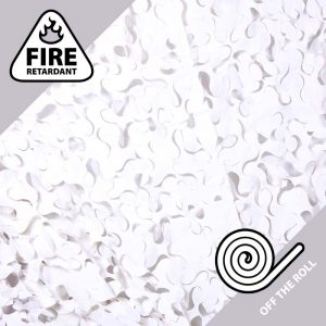 White Camo Netting Off The Roll