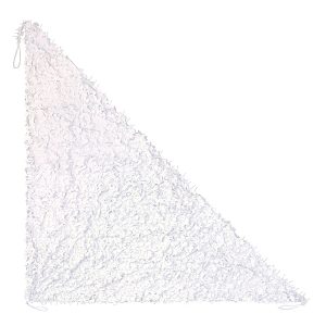 White Triangle Camouflage Net Fire Retardant
